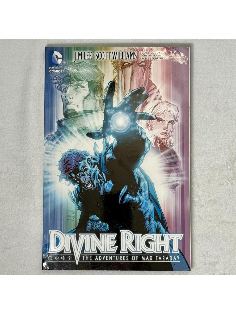 Divine Right The Adventures of Max Faraday TPB Jim Lee DC Comics 2014